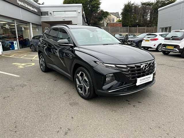 Hyundai TUCSON 1.6 h T-GDi 13.8kWh Ultimate SUV 5dr Petrol Plug-in Hybrid Auto 4WD Euro 6 (s/s) Black