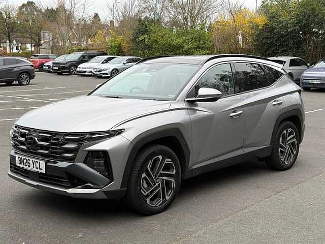 Hyundai TUCSON 1.6 T-GDi 13.8kWh Ultimate SUV 5dr Petrol Plug-in Hybrid Auto Euro 6 (s/s) (253 Silver