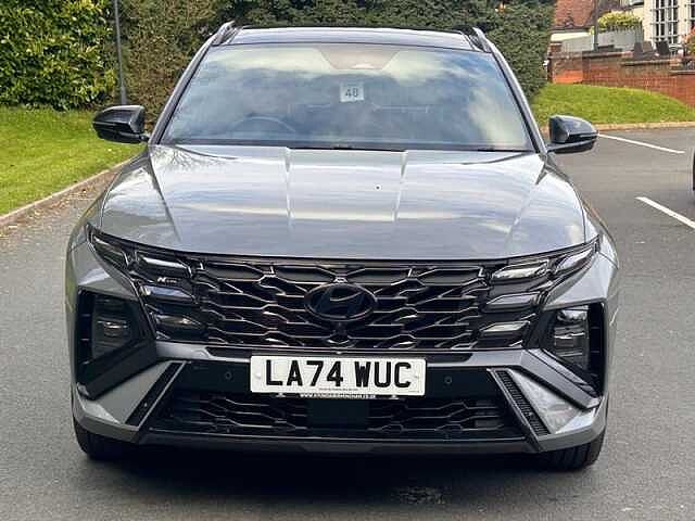 Hyundai TUCSON 1.6 T-GDi N Line S SUV 5dr Petrol Hybrid Auto 4WD Euro 6 (s/s) (215 ps) Grey