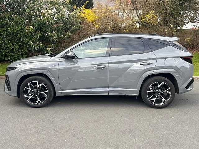 Hyundai TUCSON 1.6 T-GDi N Line S SUV 5dr Petrol Hybrid Auto 4WD Euro 6 (s/s) (215 ps) Grey