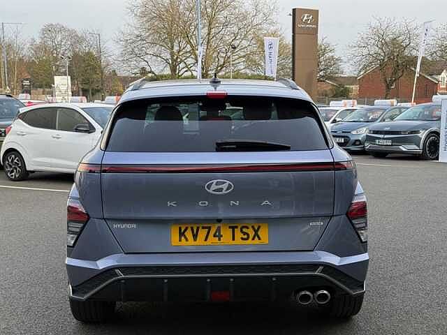 Hyundai KONA 1.6 h-GDi N Line S SUV 5dr Petrol Hybrid DCT Euro 6 (s/s) (141 ps) Blue