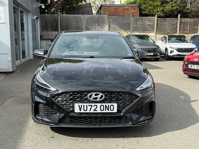 Hyundai I30 1.5 T-GDi MHEV N Line Hatchback 5dr Petrol Hybrid Manual Euro 6 (s/s) (159 ps) Black