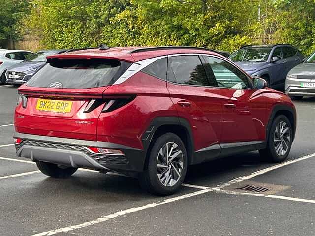 Hyundai TUCSON 1.6 T-GDi Premium SUV 5dr Petrol Manual Euro 6 (s/s) (150 ps) Red