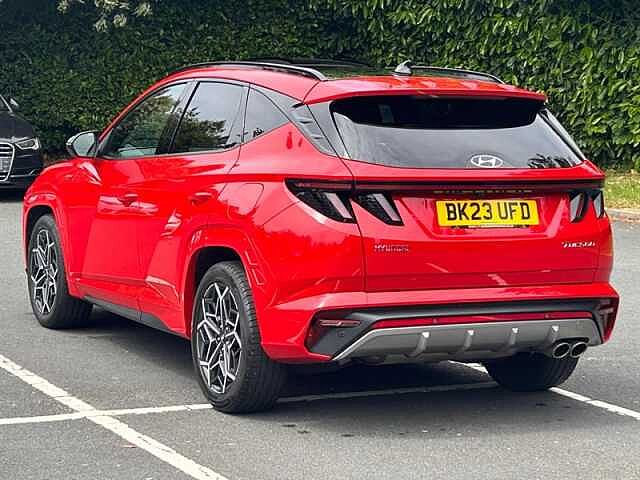 Hyundai TUCSON 1.6 T-GDi N Line S SUV 5dr Petrol Manual Euro 6 (s/s) (150 ps) Red