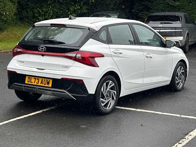 Hyundai I20 1.0 T-GDi Advance Hatchback 5dr Petrol DCT Euro 6 (s/s) (100 ps) White