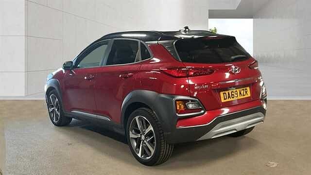 Hyundai KONA 1.6 T-GDi Premium GT SUV 5dr Petrol DCT 4WD Euro 6 (s/s) (177 ps) Red