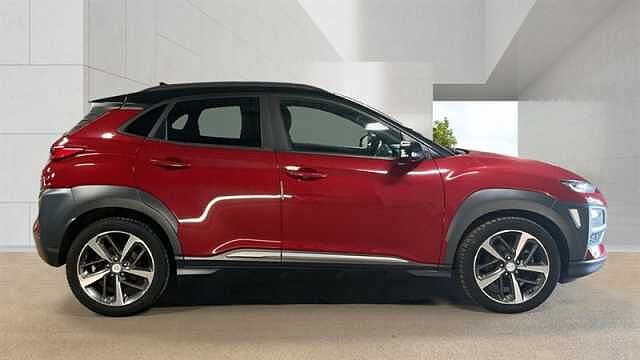 Hyundai KONA 1.6 T-GDi Premium GT SUV 5dr Petrol DCT 4WD Euro 6 (s/s) (177 ps) Red