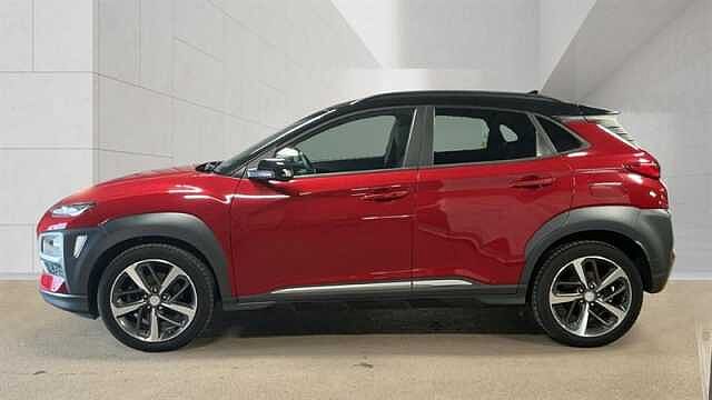 Hyundai KONA 1.6 T-GDi Premium GT SUV 5dr Petrol DCT 4WD Euro 6 (s/s) (177 ps) Red