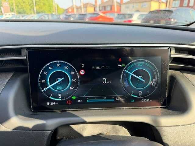 Hyundai TUCSON 1.6 h T-GDi Ultimate SUV 5dr Petrol Hybrid Auto Euro 6 (s/s) (230 ps) Blue