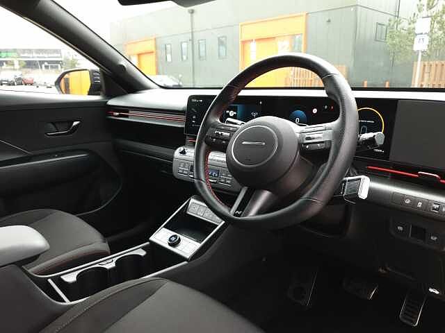 Hyundai KONA 1.6 Hybrid 129 N Line 5dr DCT Black