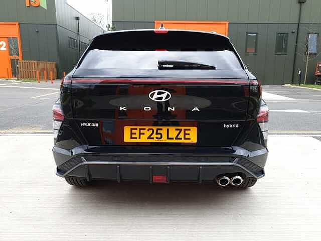 Hyundai KONA 1.6 Hybrid 129 N Line 5dr DCT Black