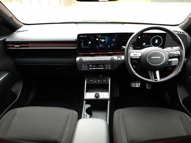 Hyundai KONA 1.6 Hybrid 129 N Line 5dr DCT Black