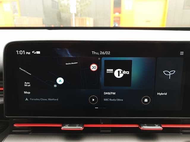 Hyundai KONA 1.6 Hybrid 129 N Line 5dr DCT Black