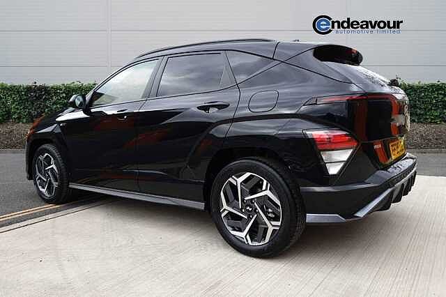 Hyundai KONA 1.6 Hybrid 129 N Line 5dr DCT Black