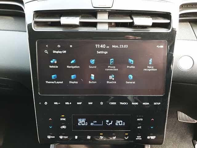 Hyundai TUCSON 1.6 TGDi Hybrid 230 Premium 5dr 2WD Auto Silver