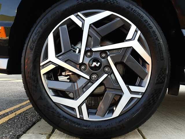 Hyundai KONA 1.6 Hybrid 129 N Line 5dr DCT Black
