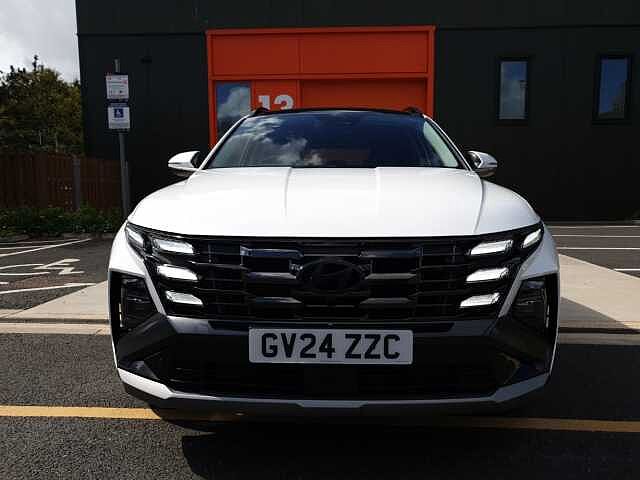 Hyundai TUCSON 1.6T Plug-in Hybrid Ultimate 5dr 4WD Auto White