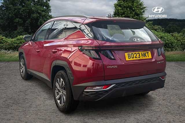 Hyundai TUCSON T-GDI SE CONNECT Sunset Red