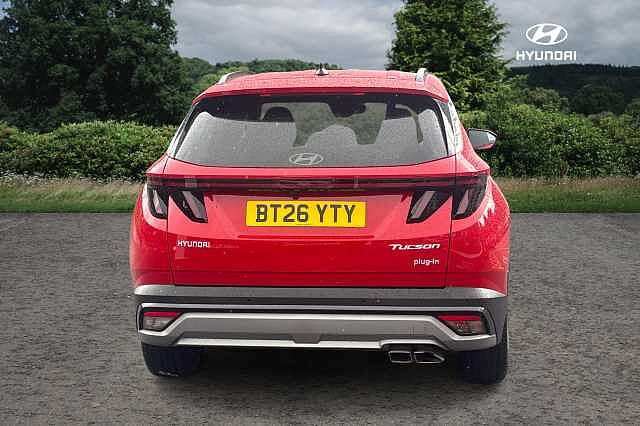 Hyundai TUCSON ADVANCE Engine Red