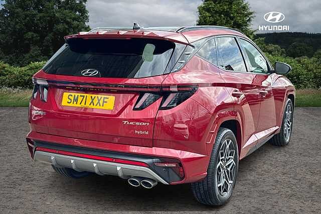 Hyundai TUCSON T-GDI N LINE S Red