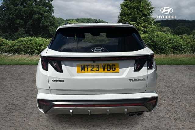 Hyundai TUCSON T-GDI N LINE S DCT MHEV White
