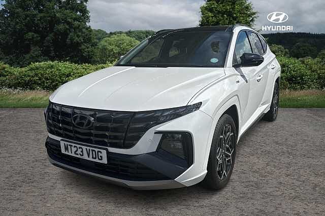 Hyundai TUCSON T-GDI N LINE S DCT MHEV White