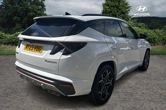 Hyundai TUCSON T-GDI N LINE S DCT MHEV White