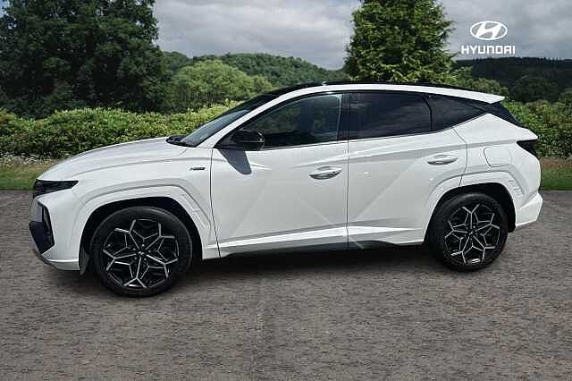 Hyundai TUCSON T-GDI N LINE S DCT MHEV White