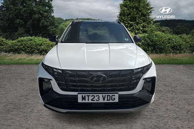 Hyundai TUCSON T-GDI N LINE S DCT MHEV White