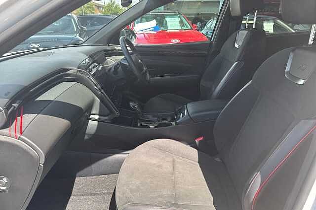 Hyundai TUCSON T-GDI N LINE S DCT MHEV White