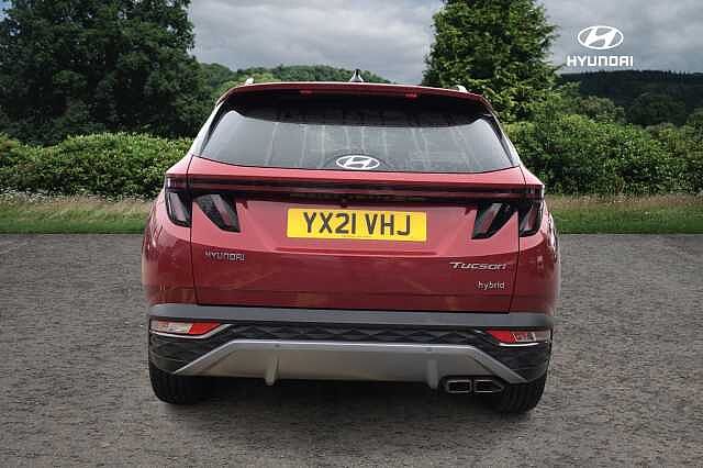 Hyundai TUCSON 1.6 TGDi Hybrid 230 Ultimate 5dr 2WD Auto Sunset Red