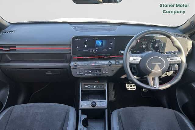 Hyundai KONA 1.6 Hybrid 129 N Line S 5dr DCT Atlas White