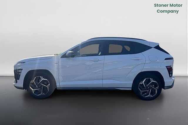 Hyundai KONA 1.6 Hybrid 129 N Line S 5dr DCT Atlas White