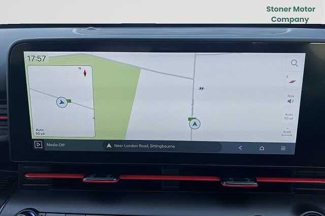 Hyundai KONA 1.6 Hybrid 129 N Line S 5dr DCT Atlas White