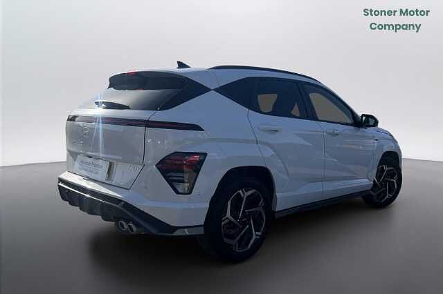 Hyundai KONA 1.6 Hybrid 129 N Line S 5dr DCT Atlas White
