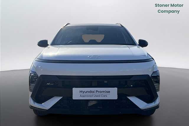 Hyundai KONA 1.6 Hybrid 129 N Line S 5dr DCT Atlas White