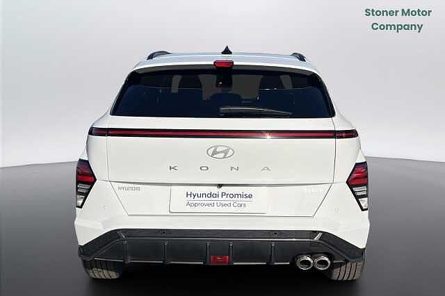 Hyundai KONA 1.6 Hybrid 129 N Line S 5dr DCT Atlas White
