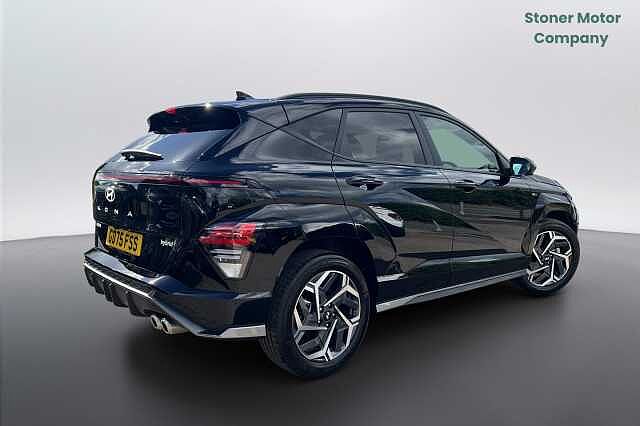 Hyundai KONA 1.6 Hybrid 138 N Line S 5dr DCT Abyss Black
