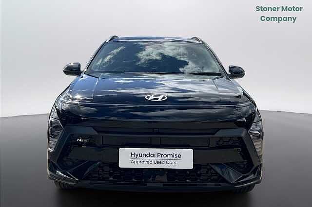 Hyundai KONA 1.6 Hybrid 138 N Line S 5dr DCT Abyss Black