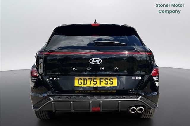 Hyundai KONA 1.6 Hybrid 138 N Line S 5dr DCT Abyss Black