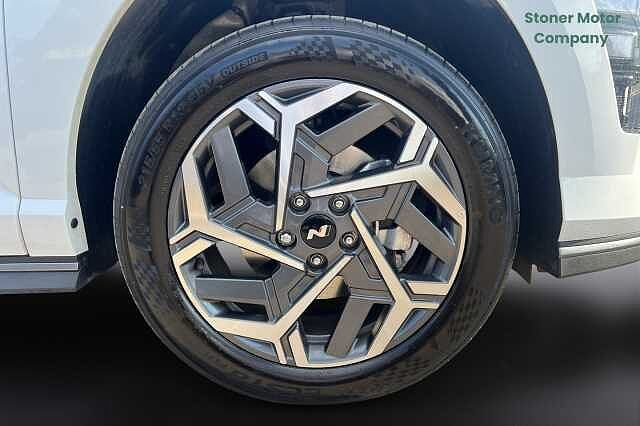 Hyundai KONA 1.6 Hybrid 138 N Line 5dr DCT Atlas White