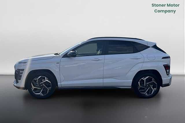 Hyundai KONA 1.6 Hybrid 138 N Line 5dr DCT Atlas White