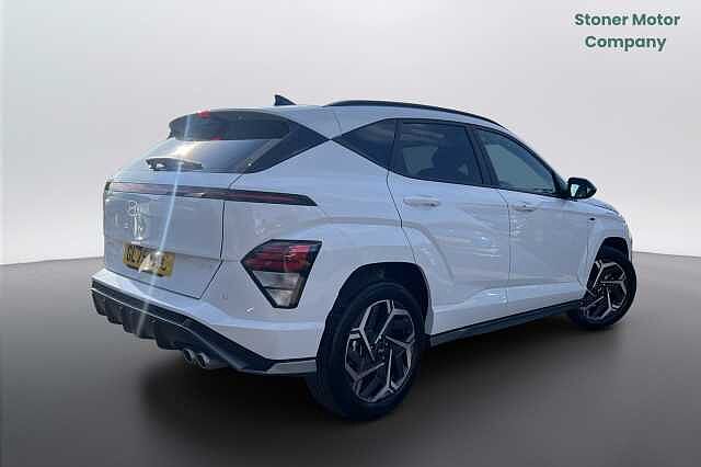 Hyundai KONA 1.6 Hybrid 138 N Line 5dr DCT Atlas White