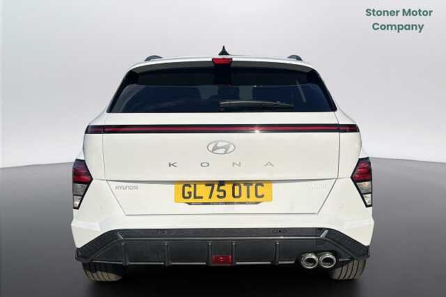 Hyundai KONA 1.6 Hybrid 138 N Line 5dr DCT Atlas White