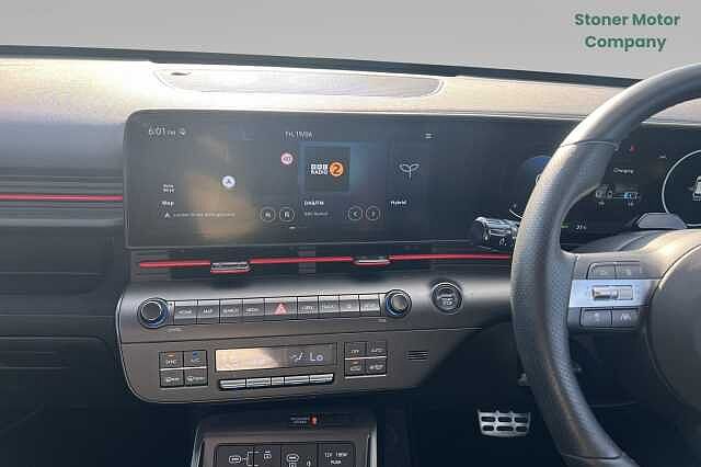 Hyundai KONA 1.6 Hybrid 138 N Line 5dr DCT Atlas White