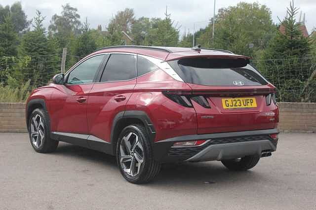 Hyundai TUCSON 1.6 TGDi Plug-in Hybrid Premium 5dr 4WD Auto Sunset Red