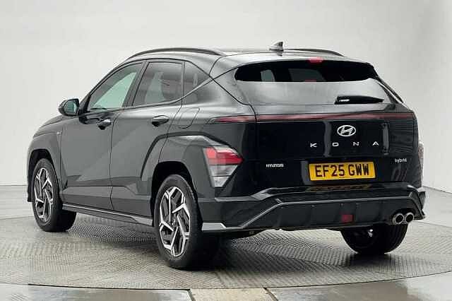 Hyundai KONA 1.6 Hybrid 129 N Line 5dr DCT Abyss Black