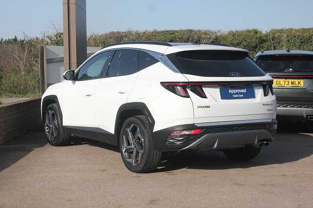 Hyundai TUCSON 1.6 TGDi Hybrid 230 Ultimate 5dr 2WD Auto Polar White