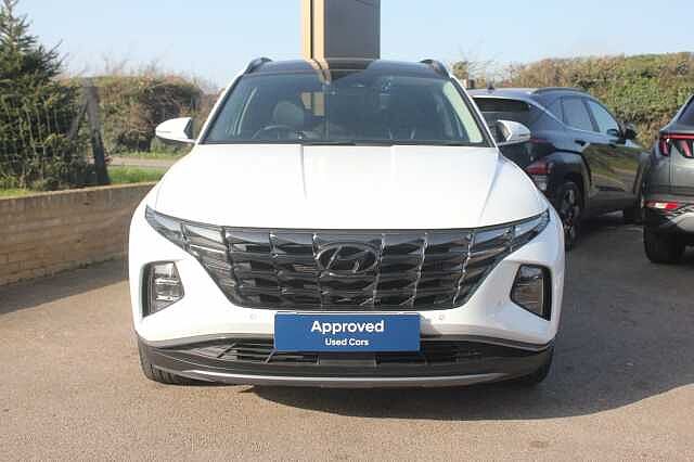 Hyundai TUCSON 1.6 TGDi Hybrid 230 Ultimate 5dr 2WD Auto Polar White