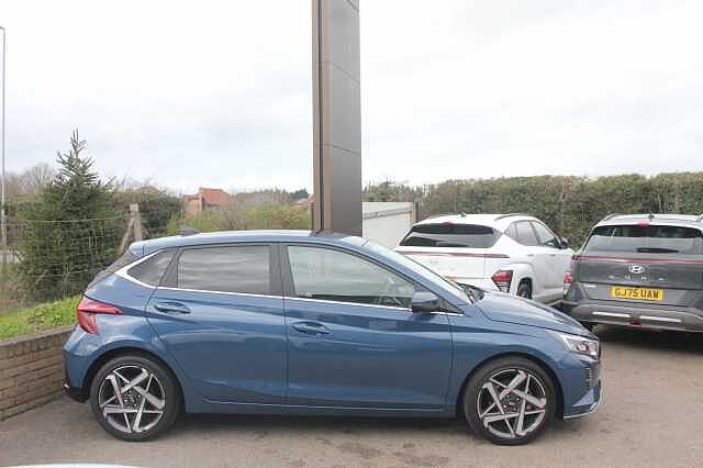 Hyundai I20 1.0T GDi Ultimate 5dr DCT Vibrant Blue